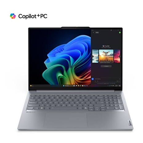 Lenovo ThinkBook 16 G7 Snapdragon® X Plus X1P-42-100/16GB/512 GB SSD/16" WUXGA/3yOnsite/Win11 Home/stříbrná