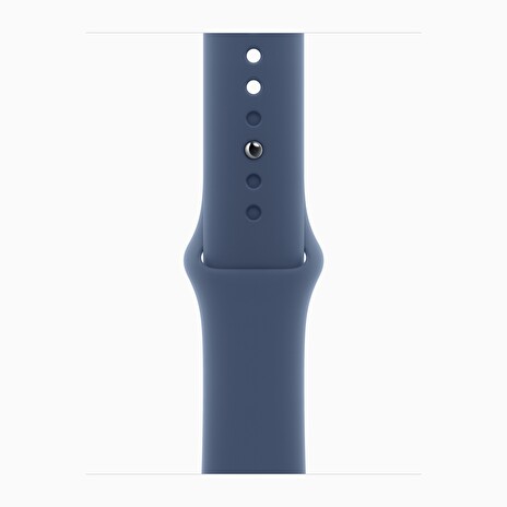 Apple Watch SE Cell/44mm/Silver/Sport Band/Denim/-S/M