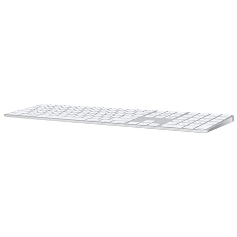 Apple Magic Keyboard Numeric Touch ID/Bezdrátová Bluetooth/GER layout/Bílá