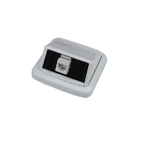 Jednozásuvka ABB TANGO 1xRJ45 cat6 UTP bílá
