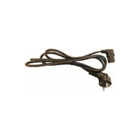 Síťový kabel 220V k PC, 2m 90°