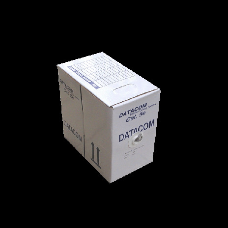DATACOM FTP Cat5e PVC kabel 305m (drát), šedý