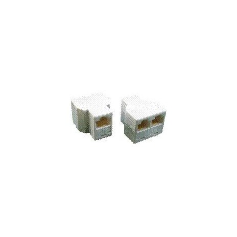 Dvojspojka 2 x RJ45 8p8c Cat3 (3 x Female)