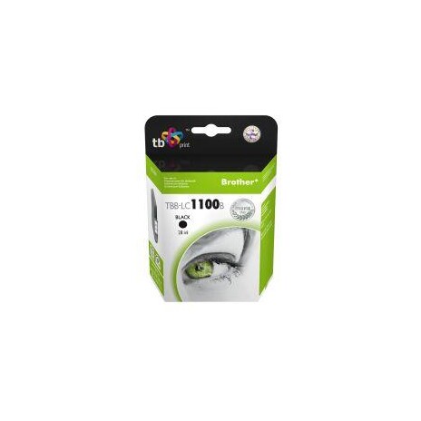 Ink. kazeta TB kompat. s Brother LC1100B 100% N