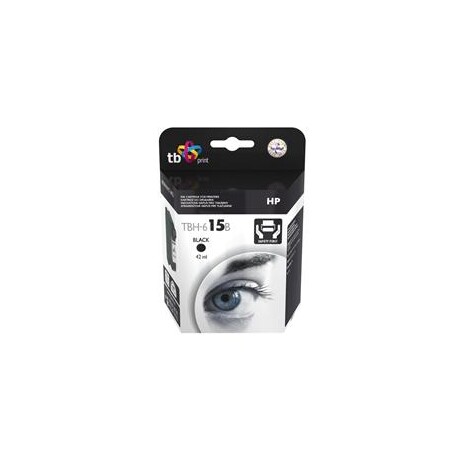 Ink. kazeta TB kompat. s HP C6615DE (No.15) Black