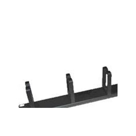 19" vyvazovací panel 1U 5x tvrdé plast. oko 3x6cm