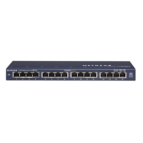 Netgear GS116 ProSafe 16-port Unmanaged Gigabit Desktop Switch
