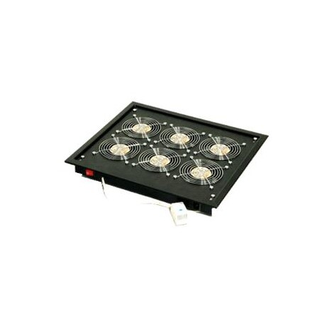 Vent.j. horní(spodní) 6x ventilátor 220V/138W šedá