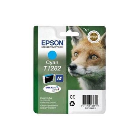 EPSON cartridge T1282 cyan (liška)