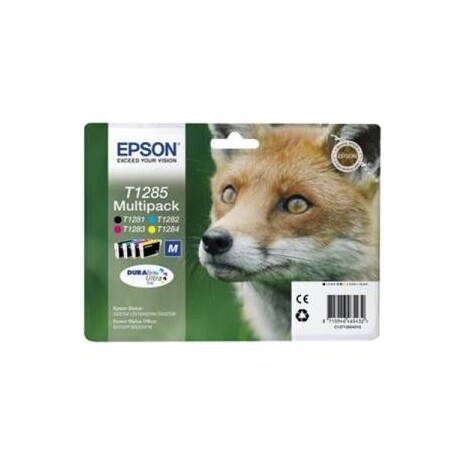 EPSON ink čer+bar Stylus S22/SX125/SX425W/BX305F T128 - multipack