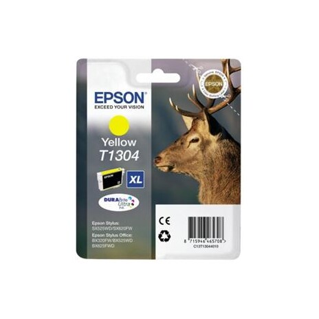 Inkoust Epson T1304 yellow | Stylus SX525WD/BX305F/BX320FW/BX625FWD