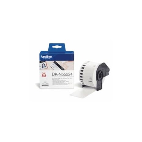 Brother - DKN 55224 (papírová role nelepící bílá 54mm x 30,48m)