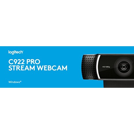 LOGITECH Webcam C922 Pro Stream Webcam - EMEA