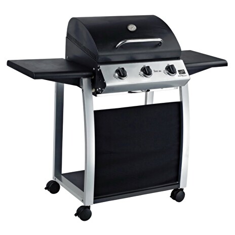 G21 gril plynový Texas BBQ/ 9,45 kW/hod/ grilovací plocha 53 x 40 cm/ 3 hořáky + zdarma redukční ventil