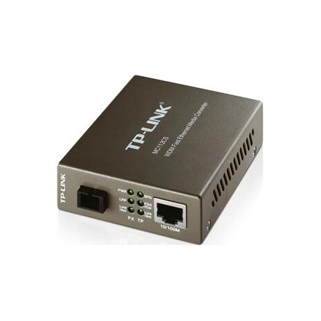 TP-Link MC112CS WDM Media Converter 100FX SM, SC, 20 km, TX/RX: 1310/1550 nm