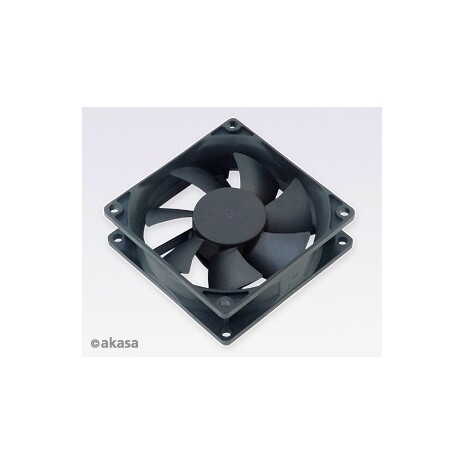 přídavný ventilátor Akasa 80x80x25 black OEM L