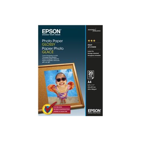 EPSON Photo Paper Glossy A4 20 listů