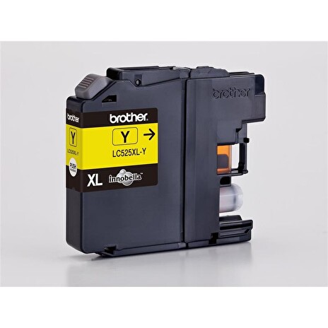 BROTHER INK LC-525XLY yellow (ISO / IEC 24711) - DCP-J100 / DCP-J105 / MFC-J200 cca 1300