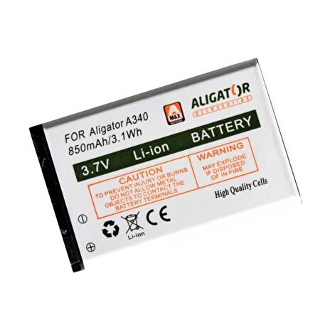 Aligator Baterie A340/A310/A311/V600, Li-Ion 850 mAh