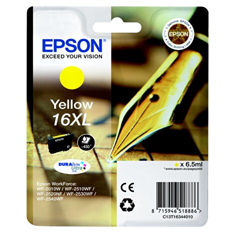 Epson T1634 16XL DURABrite Ultra Ink Yellow