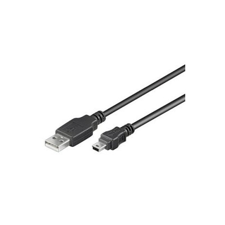 PremiumCord Kabel mini USB, A-B, 5pinů, 0,5m