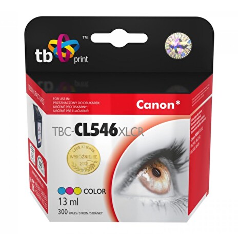 Ink. kazeta TB kompat. s Canon CL546 XL