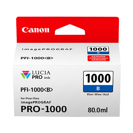 Canon PFI-1000 B, modrý