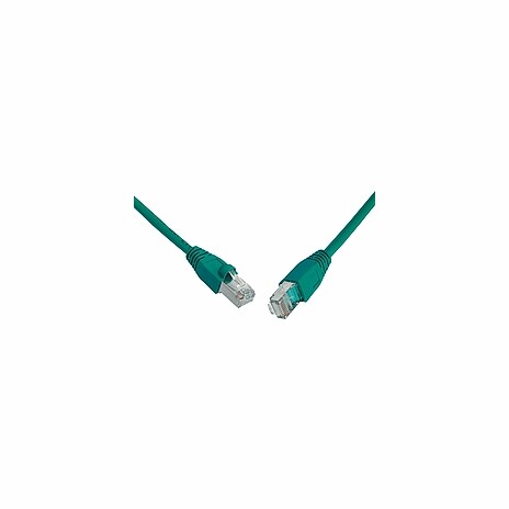 SOLARIX patch kabel CAT5E SFTP PVC 2m zelený snag-proof