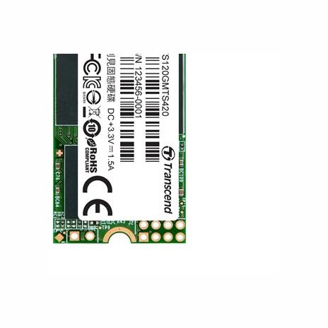 TRANSCEND MTS420 120GB SSD disk M.2, SATA III (3D NAND TLC)