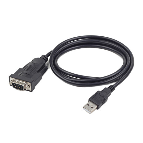 Gembird adaptér USB/SERIAL 9PIN (AM-9M), černý