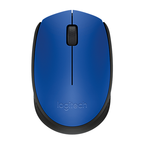 Logitech myš Wireless Mouse M171, optická, 2 tlačítka, 1000dpi, modrá
