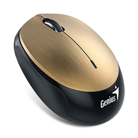 GENIUS myš NX-9000BT/ Bluetooth 4.0/ 1200 dpi/ bezdrátová/ dobíjecí baterie/ zlatá