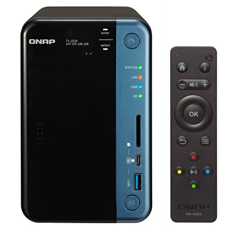 QNAP TS-253B-4G (1,5Ghz/4GB RAM/2xSATA/2xHDMI)