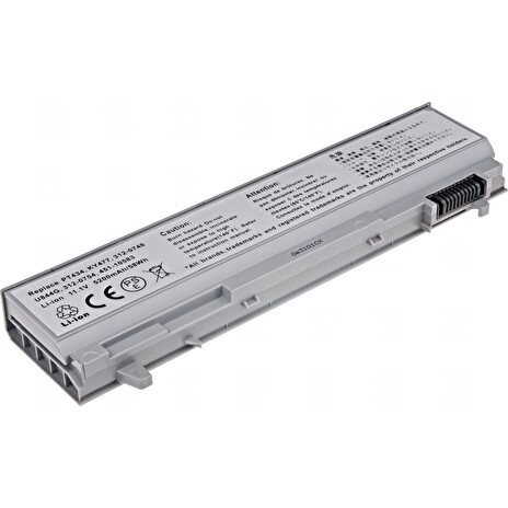 Baterie T6 Power Dell Latitude E6400, E6410, E6500, E6510, Precision M4400, 5200mAh, 58Wh, 6cell