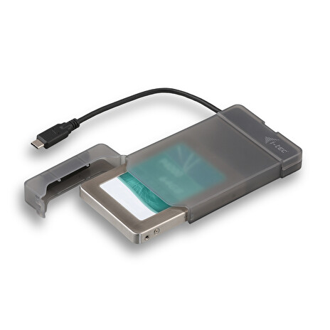 iTec USB 3.0 MySafe Easy, rámeček na externí pevný disk 9,5mm / 2.5" USB-C 3.1 Gen2, černý