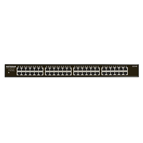 Netgear 48-Port Gigabit Desktop/Rackmount Switch Metal (GS348)