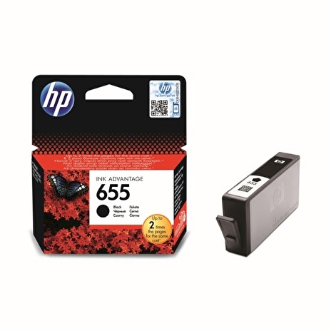 Inkoust HP Ink No 655 černá, CZ109AE