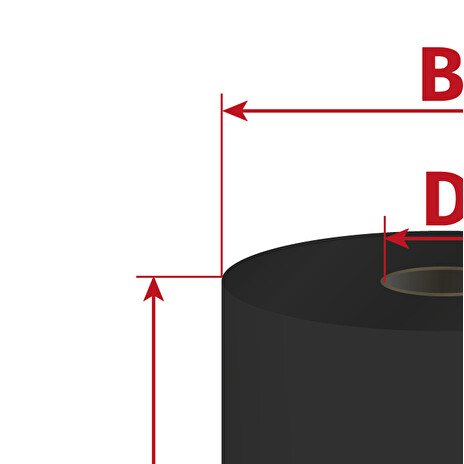 Páska Zebra ZipShip 3200, 60mm x 300m, TTR, vosk/pryskyřice