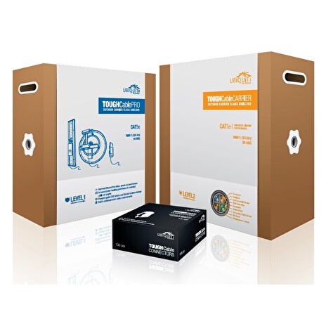 Kabel Ubiquiti Networks Tough Cable TC-Pro FTP, cat5e, drát, 305m - venkovní