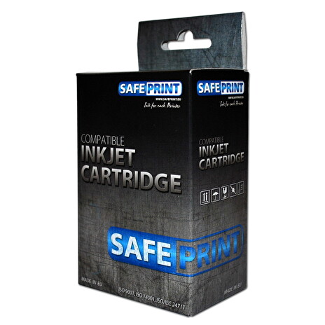 Inkoust Safeprint CLI-8C kompatibilní azurový pro Canon
