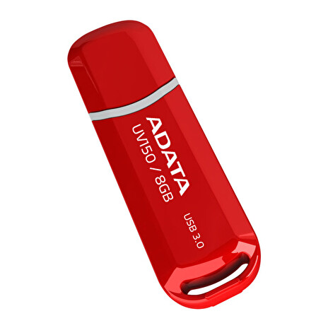 Flashdisk Adata USB 3.0 Dash Drive UV150 32GB červený (R: 90MB/s, W: 20MB/s)