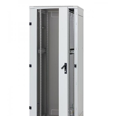 Rack Triton 19'' stojanový 42U/600x800 prosklené dveře, šedý