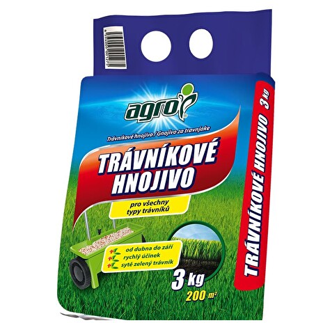 Hnojivo Agro Trávníkové 3 kg