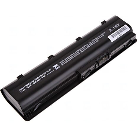 Baterie T6 Power HP Pavilion dv3-4000, dv4-4000, dv5-2000, dv6-3000, dv7-4000, 5200mAh, 56Wh, 6cell