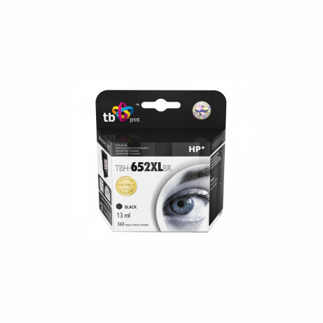 Ink. kazeta TB kompat. s HP 652 XL,BK reman