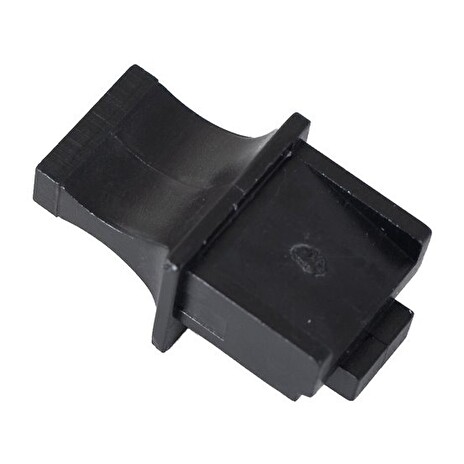Záslepka pro female konektor RJ45 černá