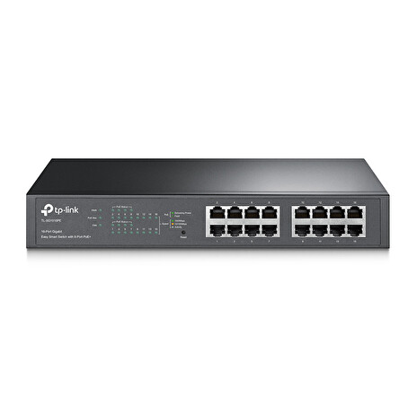 TP-Link TL-SG10016PE Gigabit (8) PoE+ switch, 16x10/100/1000, 110W, Steel