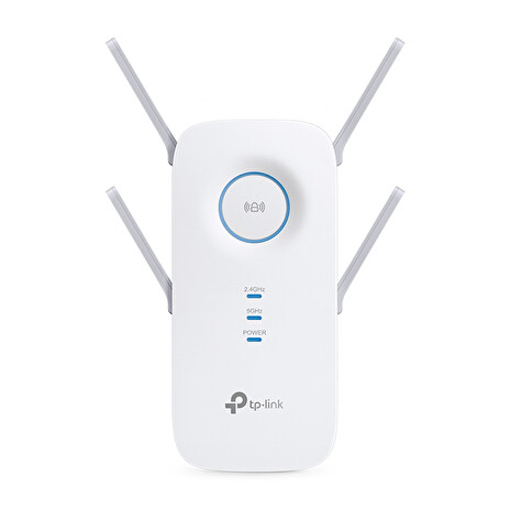 TP-Link RE650 Dual Band AC2600 Wireless Range Extender, Gigabit, Wall-plugged