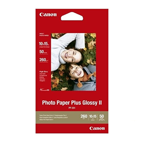 Canon fotopapír PP-201 - 10x15cm (4x6inch) - 265g/m2 - 50 listů - lesklý