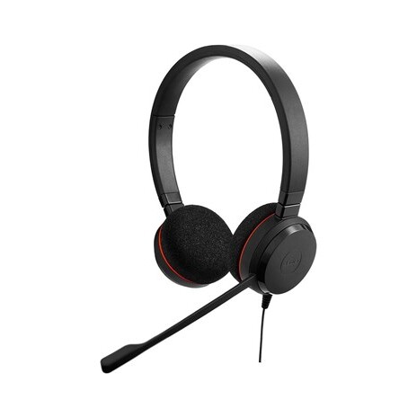 Jabra Evolve 20/Stereo/USB/Drát/Černá